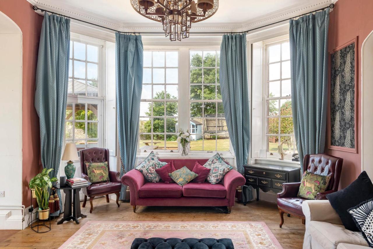Cotswold Manor House - Country House Retreat With Hot Tub, Ideal For Large Groups Petty France Экстерьер фото